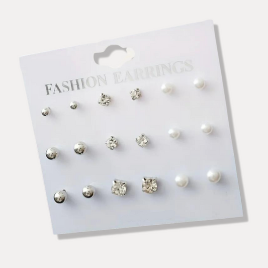 Grace Stud Earrings Multipack